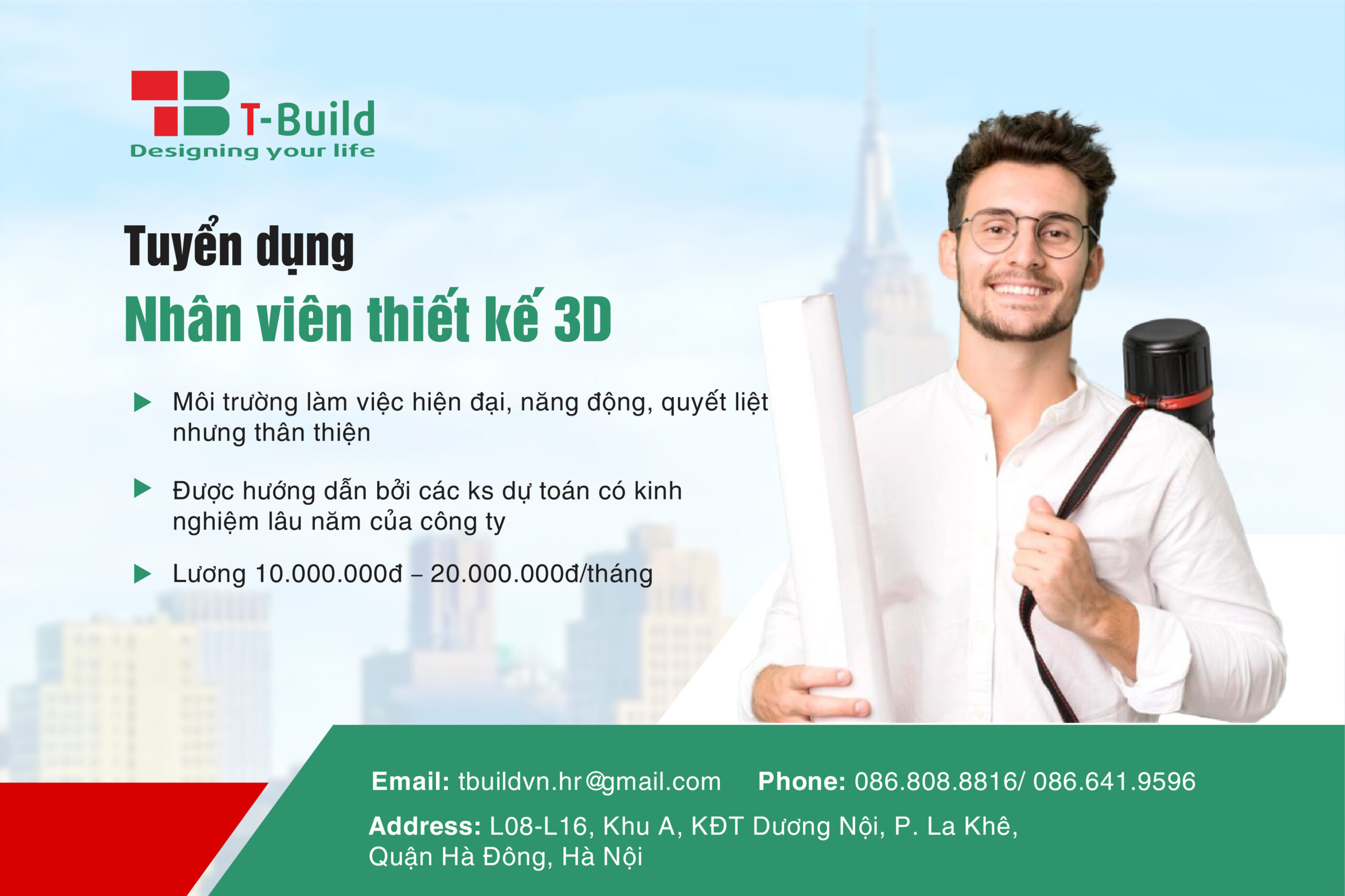 tuyển dụng Nhân Viên Thiết Kế 3D