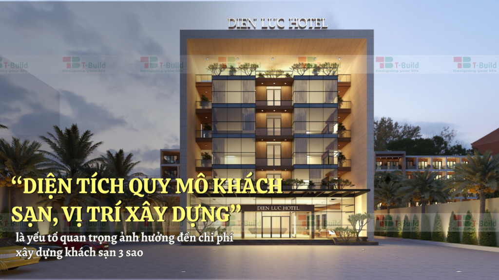 Yếu tố ảnh hưởng đến giá xây dựng khách sạn 3 sao