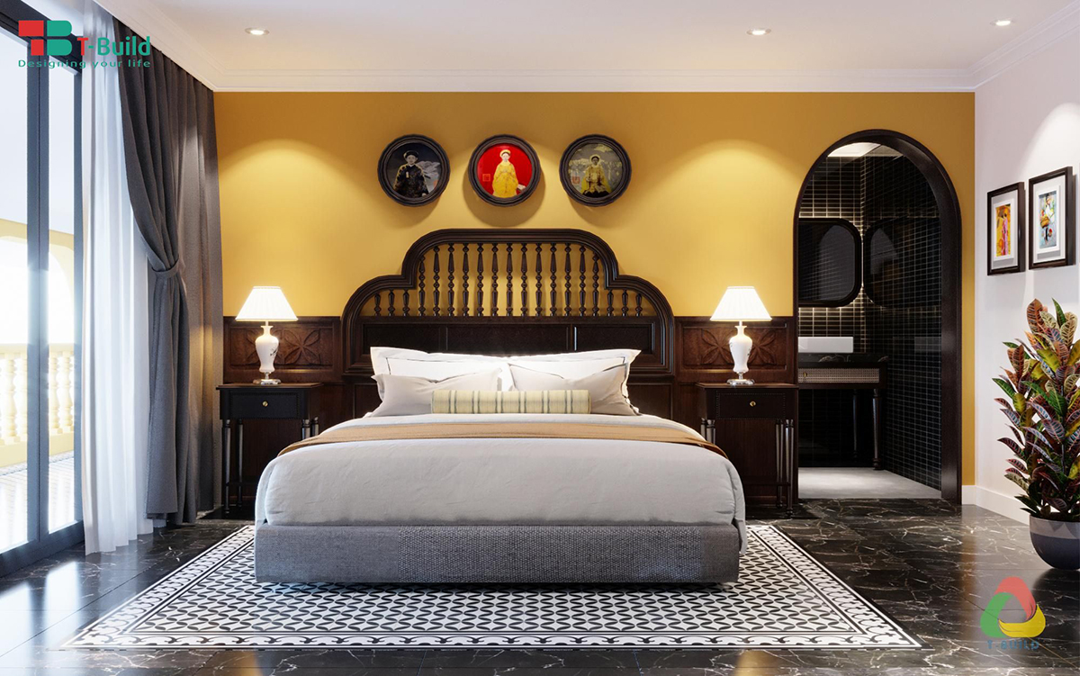 Thiết kế nội thất khách sạn phong cách Indochine