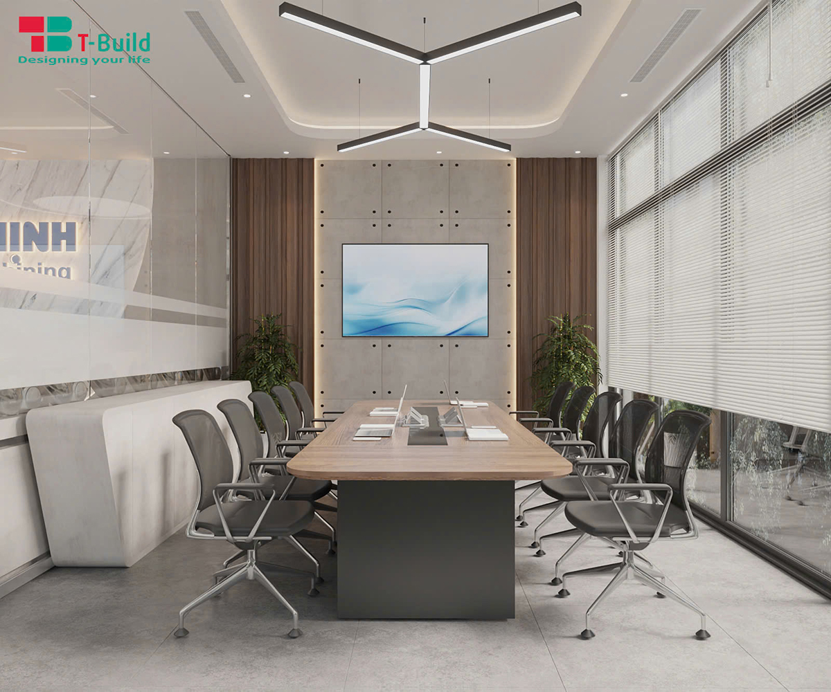 Thiết kế nội thất phòng họp hiện đại